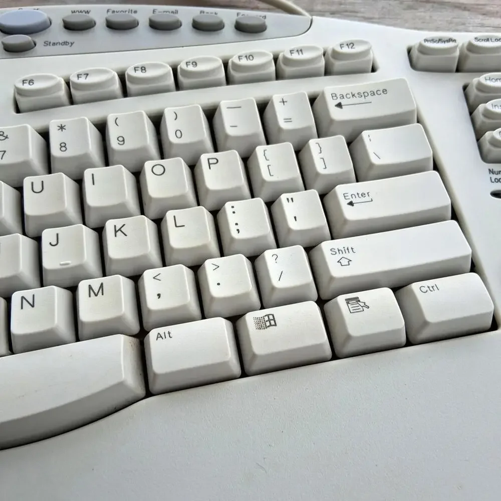 Vintage Comp USA Ergonomic Keyboard SK-6200